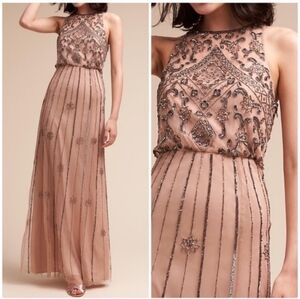 BHLDN Anthropologie Embellished Dress